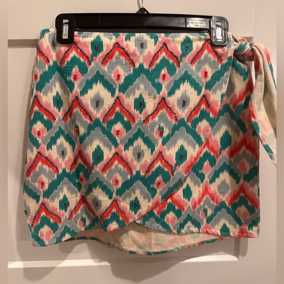 NWT Zara Beaded Side Tie Skirt - Picture 2 of 3